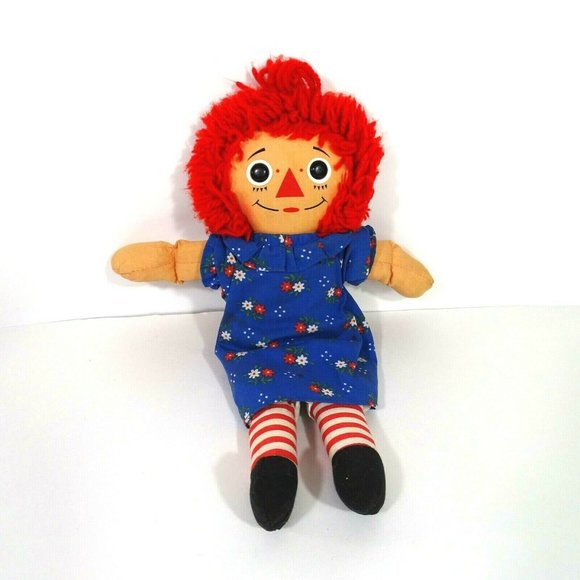 red yarn hair doll